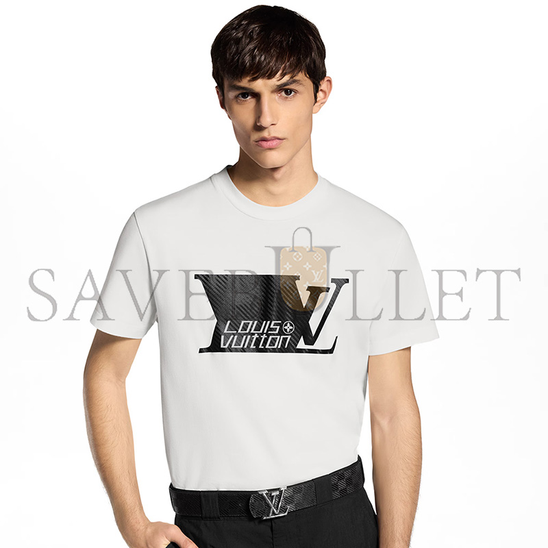 LOUIS VUITTON PRINTED SIGNATURE T-SHIRT 1AJRDE